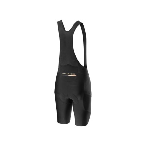 Pantaloni scurti cu bretele Castelli Unlimited, Negru, XXL