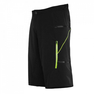 Pantaloni scurti FUNKIER Lucca Pro Kids - Black/Yellow 14 - Img 2