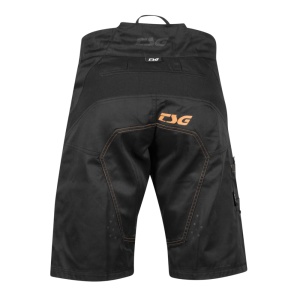 Pantaloni scurti TSG Worx - Black Orange S - Img 4