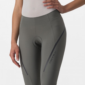 Pantaloni trei sferturi Castelli Velocissima 3, de dama, Gri/Antracit, S - Img 3