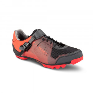 PANTOFI CICLISM CUBE MTB PEAK PRO RED BLACK 44