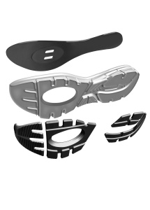 Pantofi ciclism FLR Energy Mtb - Negru 43 - Img 4