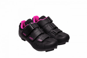 Pantofi ciclism FLR F-35 III Pro Road - Negru/Roz 36 - Img 2