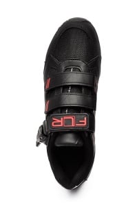Pantofi ciclism FLR Freeride Bushmaster Pro Mtb - Negru/Rosu 42 - Img 4