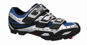 PANTOFI CICLISM SHIMANO MTB SH-M123S SILVER/BLUE