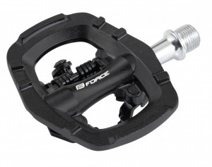 Pedale Force Select MTB/SPD cu rulmenti, negre - Img 2
