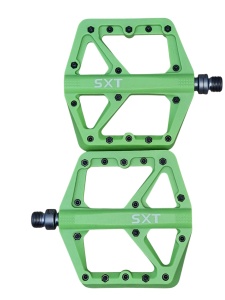 Pedale SXT N-13 Nylon-Fiber Verde Neon