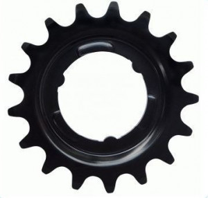 Pinion KMC pentru Shimano Cr-Mo Negru 19T 3/32 - Img 2