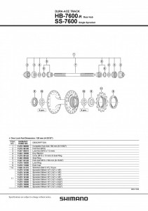 PINION SHIMANO SS-7600 13T 1/2"X1/8" - Img 2