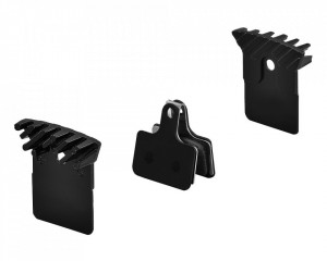 Placute de frana organice Union DBP-64C-set cu radiator Shimano - Img 2