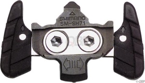 PLACUTE PEDALE SHIMANO SM-SH71 (SELF-ALIGNING MODE) 1 PER.