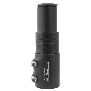Prelungitor gat furca Force F-Adapter 1.1/8 aluminiu negru - Img 1