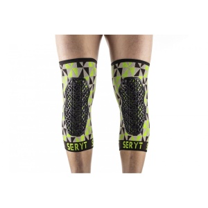Protectii genunchi Seryt Arlecchino Grey Green S
