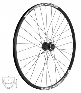Roata fata 28/29 Force Basic Disc 622x19 centerlock