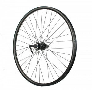 Roata spate 27.5 Fivestars disc, negru, butuc Joytech D762TSE si QR
