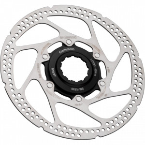 ROTOR SHIMANO PT. FRANA PE DISC SAINT SM-RT80S 160MM CU CENTER LOCK MARE AMBALAT IND.