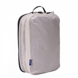Saculet de depozitare cu 2 compartimente Thule Compression Packing Cube mediu, alb - Img 2