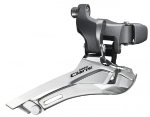 SCHIMBATOR FATA SHIMANO CLARIS FD-2400 PT. ANGRENAJ DUBLU COLIER 31.8MM (CU ADAPTOR 28.6MM) AMBALAT IND.