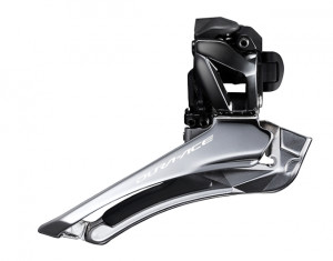 SCHIMBATOR FATA SHIMANO DURA ACE FD-R9100 DUBLU PT. 11 VIT. PE SPATE COLIER 34.9MM AMBALAT IND.