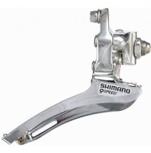 SCHIMBATOR FATA SHIMANO FD-R440 DUBLU PT. GHIDON DE SOSEA DREPT PT. 9 VIT. PE SPATE BRAZED-ON CL 43.5MM VRAC