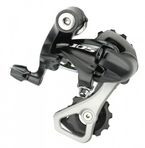 SCHIMBATOR SPATE SHIMANO 105 RD-5701-L-SS 10 VIT. PRINDERE DIRECTA PT. PINION MARE 25-30T (DUBLU) NEGRU AMBALAT IND.
