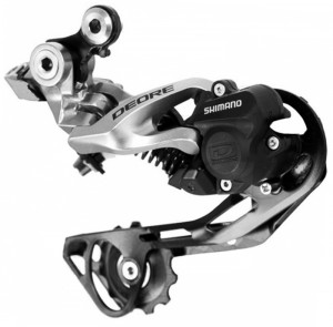 SCHIMBATOR SPATE SHIMANO DEORE RD-M615-GS 10 VIT. SHADOW PLUS PRINDERE DIRECTA (COMPATIBIL DIRECT MOUNT) AGRINTIU AMBALAT IND.