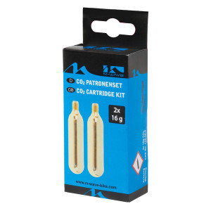 Set Cartuse CO2 M-WAVE CO2-AMMO 2x16 gr