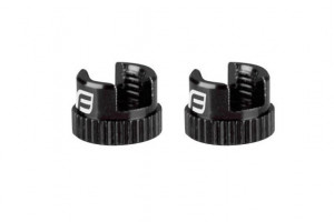 Set piulite de janta Force pentru valve presta, aluminiu - Img 2