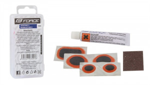 Set reparatie pana Force 5 petece cu lipici - Img 2