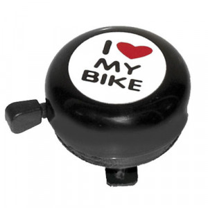 Sonerie Metal SXT I LOVE MY BIKE Negru
