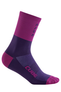 Sosete CUBE Socks High Cut ATX violet 44-47