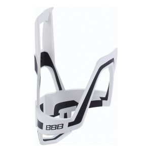 Suport bidon BBB DualCage BBC-39 alb/negru