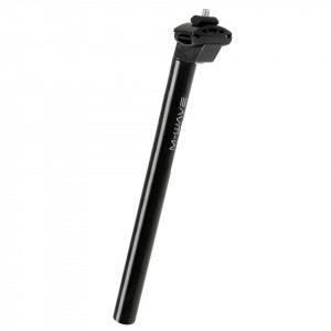 Tija Sa M-WAVE - 350 mm-27,2 mm Negru Anodizat
