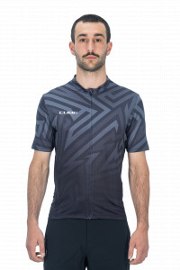 TRICOU CICLISM CUBE ATX JERSEY FULL ZIP CMPT S/S BLACK GREY M - Img 2