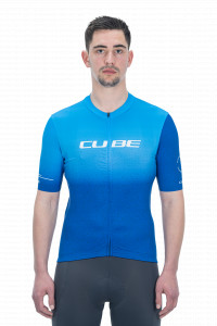 TRICOU CICLISM CUBE BLACKLINE JERSEY RACE S/S BLUE M - Img 2