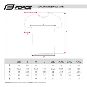 Tricou ciclism Force City Fluo/Black XL - Img 7