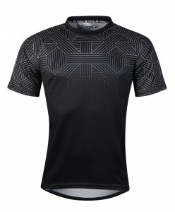 Tricou ciclism Force City, negru/gri, XS - Img 2