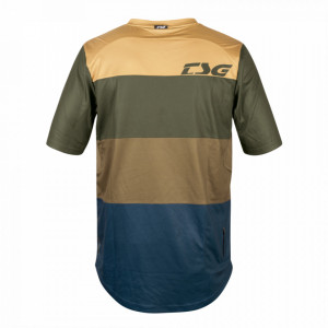 Tricou Ciclism TSG Swamp (S/S) - Blue Olive Beige L - Img 2