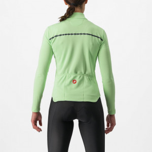 Tricou cu maneca lunga Castelli Sinergia 2 FZ, de dama, Verde Mint, S - Img 2