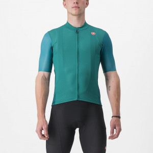Tricou cu maneca scurta Castelli Endurance Elite, Turcoaz, XXL
