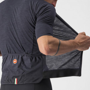 Tricou cu maneca scurta Castelli Essenza, Negru, L - Img 4