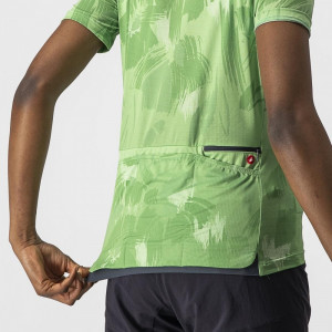 Tricou cu maneca scurta Castelli Unlimited, Sentiero, de dama, Vernil, M - Img 4