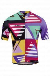 TRICOU CUBE BLACKLINE CMPT S/S PATTERN M
