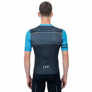 TRICOU CUBE BLACKLINE JERSEY CROSS GREY BLUE S - Img 2