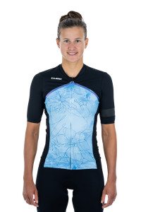 TRICOU CUBE BLACKLINE WS JERSEY S/S BLUE PATTERN S - Img 2