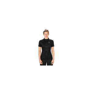 TRICOU CUBE TOUR CORE WS JERSEY FULL ZIP S/S BLACK M (38)