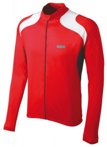 TRICOU MANECA LUNGA SHIMANO TRUE RED/BLACK/WHITE