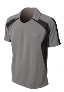 TRICOU POLO SHIMANO MANECA SCURTA TITANIUM/NEGRU
