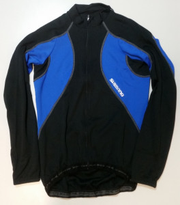 TRICOU SHIMANO PERFORMANCE PREMIUM PT BARBATI MANECA LUNGA NEGRU/ALBASTRU