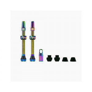 Valve tubeless Muc-Off Tubeless Valves V2 80mm Iridescent